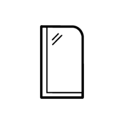 Paroi de douche Paroi de douche hors d'air